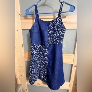 Rare Editions super cute light weight denim mini dress
